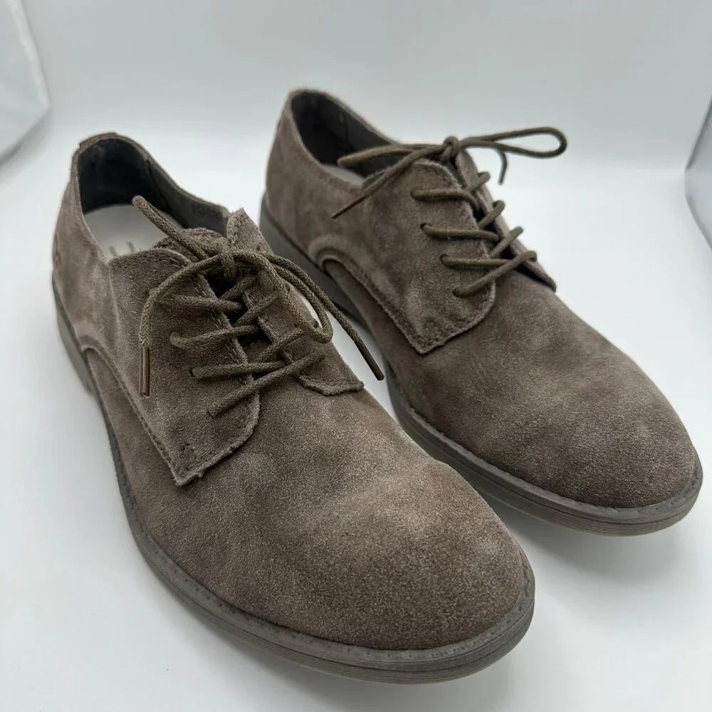 Hey Dude Men's Volterra Suede Derby Shoes Size 9 US / EU 42